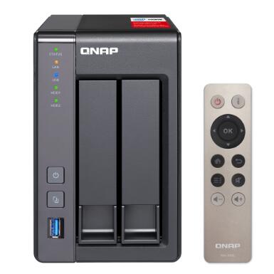 威联通（QNAP）TS-251+ 2G 四核2盘位