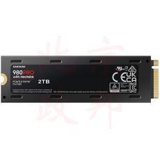 三星 MZ-V8P2T0CW 2TB SSD固态硬盘 M.2接口(NVMe协议PCIe 4.0 x4) 980 PRO With Heatsink(散热片版)