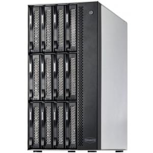 铁威马 T12-450 Atom C3558R 四核 CPU 搭配16GB内存 12盘高速网络存储服务器