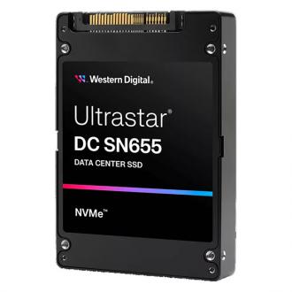 西部数据 WUS5EA176ESP7E1 7.68TB 企业级SSD固态硬盘 U.3接口（NVMe协议)兼容U.2 SN655系列