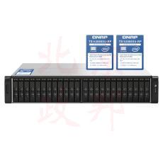 威联通 TS-h3088XU-RP-W1270-64G 八核心/16 线程 24盘位2U双电源