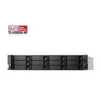 威联通 TS-h1283XU-RP-E2236-128G 六核12盘位2U双电源