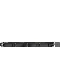 威联通 TS-435XeU-4G 短机箱 4-bay 四核心 2.2GHz NAS，支持 10GbE...