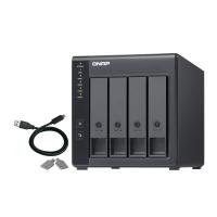 威联通 TR-004 USB 硬件 RAID 存储设备，扩充计算机存储空间