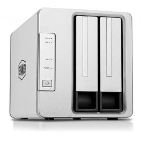 铁威马 F2-221（4TB） Intel 双核CPU 频率为2.0Ghz 单一硬盘支持18TB 双...