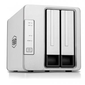 铁威马 F2-211 四核/单一硬盘支持20TB 性能更强悍 家用2盘网络存储
