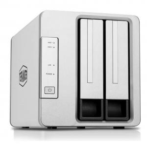 铁威马 F2-210（4TB） 四核/单一硬盘支持18TB 性能强悍的家用/SOHO双盘位网络存储