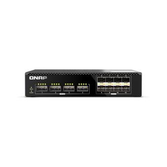 威联通 QSW-M7308R-4X ４x 100GbE QSFP28, 8 x 25GbE SFP28 光纤网管型交换机