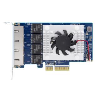 威联通 QXG-5G4T-111C 四端口 4 速 5 GbE 网络扩充卡