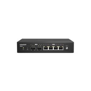 威联通 QSW-2104-2S 4x 2.5GbE RJ45 端口、2x 10GbE SFP+ 光纤...