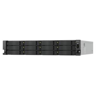 威联通 TS-h1277AXU-RP-R5-16G 六核12盘位双电源