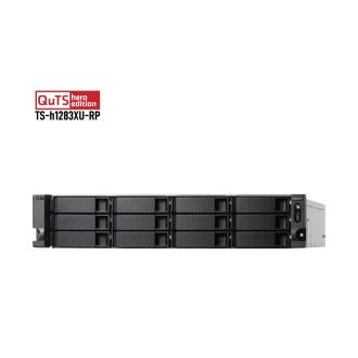 威联通 TS-h1283XU-RP-E2236-32G 六核12盘位2U双电源