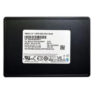 三星 MZQL27T6HBLA 7.68TB 企业级SSD PM9A3 U.2 NVMe协议