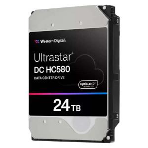 西部数据 WUH722424ALE6L4 24TB企业级氦气硬盘 Ultrastar HC580 SATA 24TB 7200转 512MB CMR