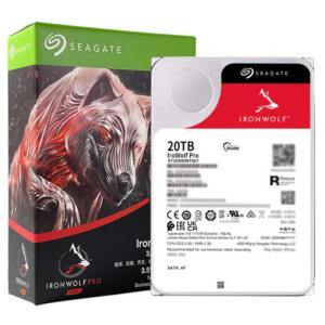 希捷 ST20000NT001 20TB酷狼PRO 企业级 256MB 7200转 CMR垂直 SA...